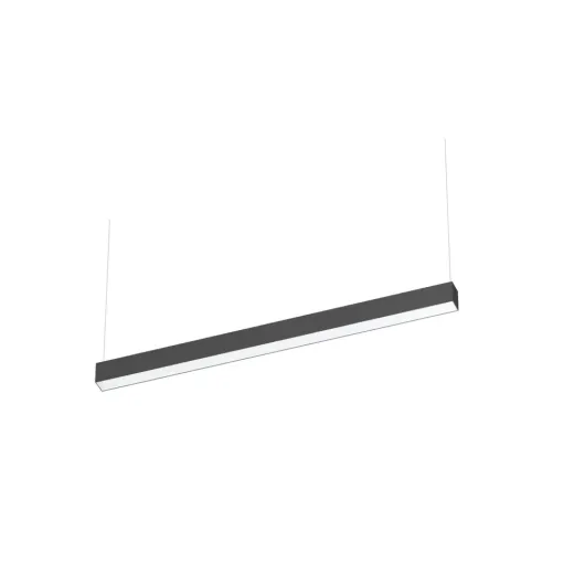 Pendelleuchte D/I schwarz LED 35W+14W 3000K 1500mm DALI2/Push