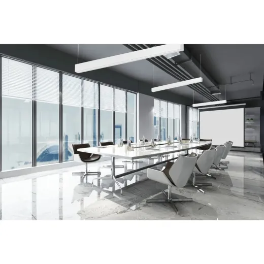 Pendelleuchte 150cm Weiss LED 60W 6400lm (up/down) UGR