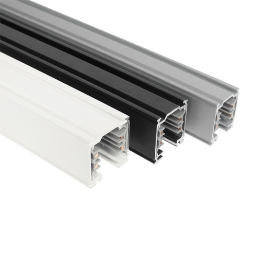 3-Phasen 3m Stromschiene schwarz/weiss/silber - IVELA - Made in Italy