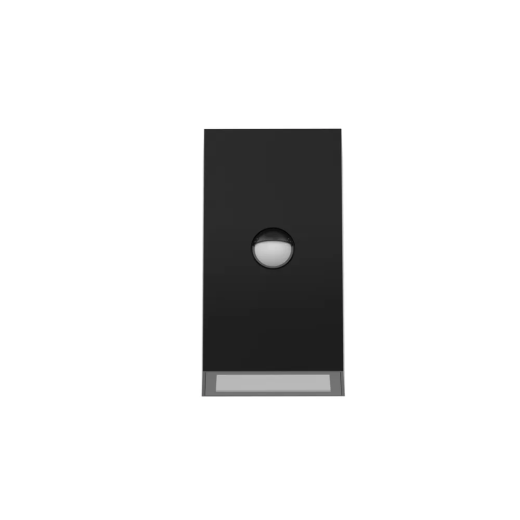 LED-Wandleuchte 2x5W 3000K, Ein/Aus, IP65, schwarz PIR-Sensor
