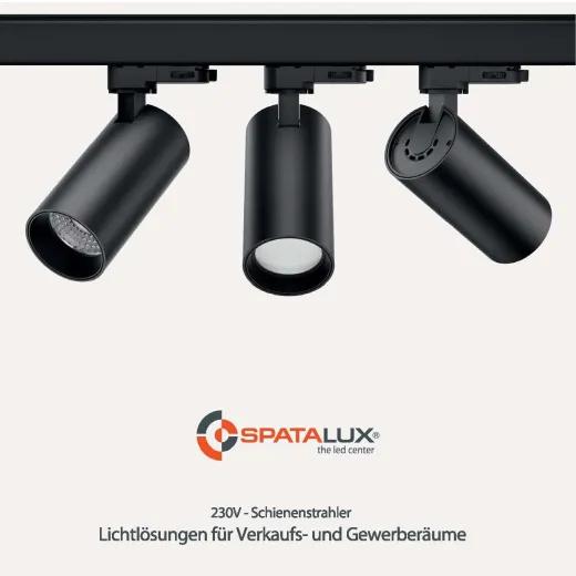 Lichtlösungen für Gewerberäume 1./3.-Phasenstrahler 230V