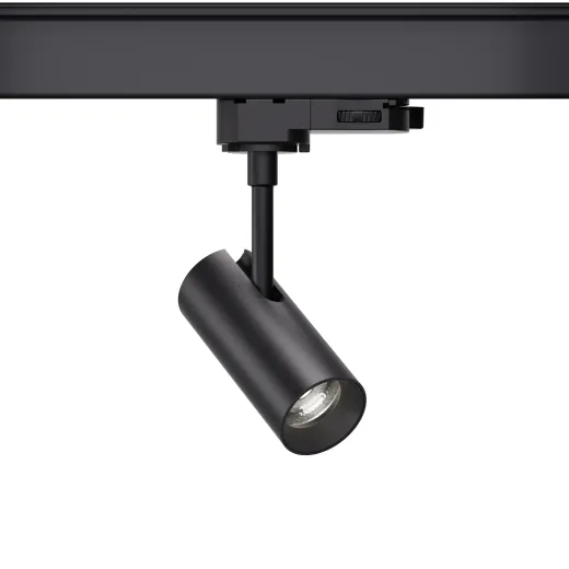 1-Ph Strahler VIBE 4W 360lm CRI90 Ø35mm schwarz Ph.-Dim Global 18°/30°/50°