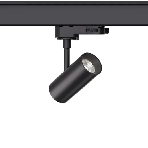 1-Ph Strahler VIBE 4W 360lm CRI90 Ø35mm schwarz Ph.-Dim Global 18°/30°/50°
