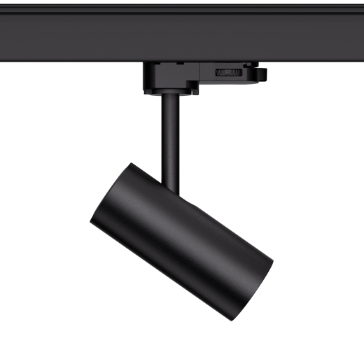 1-Ph Strahler VIBE 6W 420lm CRI90 Ø45 schwarz Ph.-Dim Global 15°/24°/36°/50°