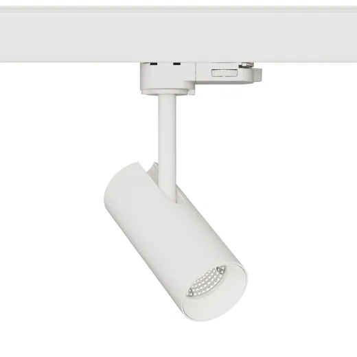 1-Ph Strahler VIBE 6W 420lm CRI90 Ø45 weiss Ph.-Dim Global 15°/24°/36°/50°