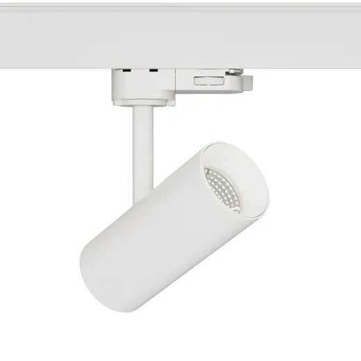 1-Ph Strahler VIBE 6W 420lm CRI90 Ø45 weiss Ph.-Dim Global 15°/24°/36°/50°