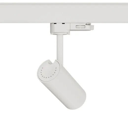 1-Ph Strahler VIBE 6W 420lm CRI90 Ø45 weiss Ph.-Dim Global 15°/24°/36°/50°
