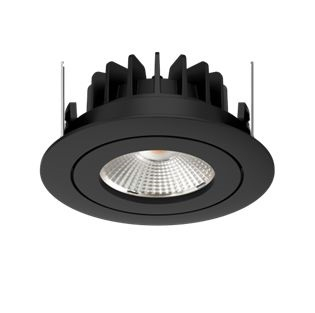 Ring LED-Einbauspot 8W 36° 765lm CRI90 IP54 Ph.-dim 3000K sz