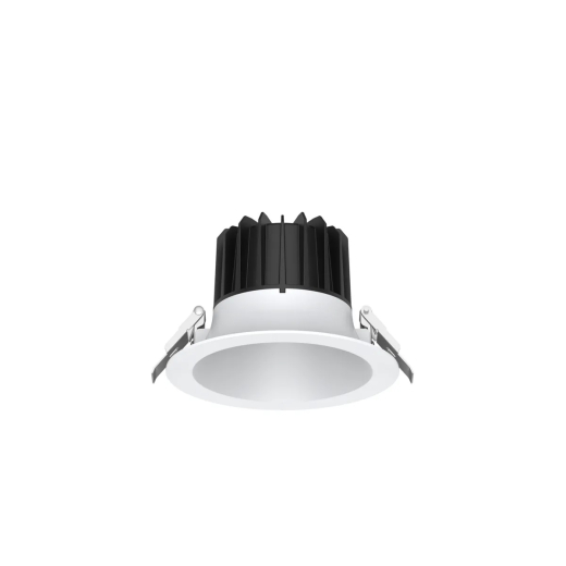 LED-Downlight weiss 10W 3000K Loch-Ø 90-100mm, (Aussen: 110mm), PhaseDIM, IP44