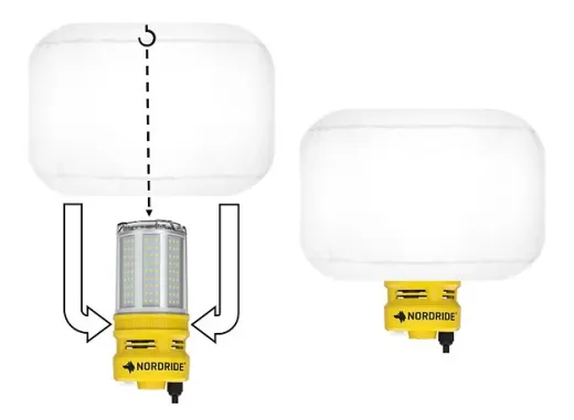LED Ballonleuchten-Set