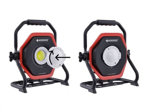 Hochleistungsstrahler mit IP65 Akku für den Profianwender 80W Dual Kelvin