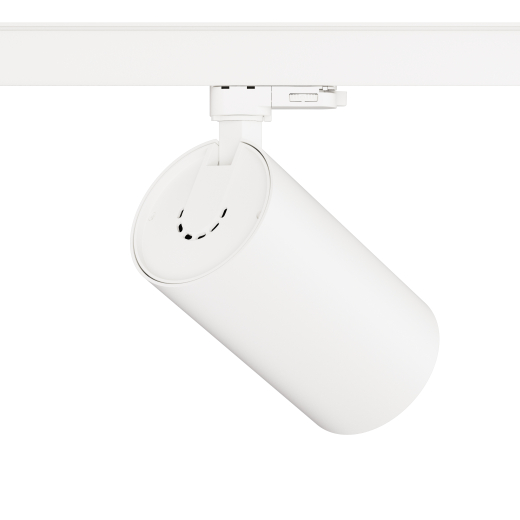 3-Ph Strahler 30W CRI90 3050lm Reflektor PhasenDIM weiss