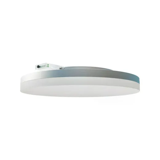 Ledeshi LED SLICE CIRCLE IV Plus ws oder sil, 24/32W, 3000/4000K, IP54, Ø400mm, inkl. NOT 1h