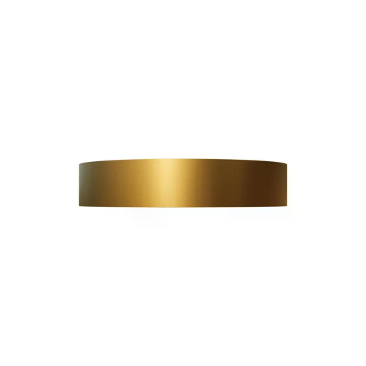 Ledeshi LED MODUDISC gold brushed, Mikroprisma, 10/18/24W, 3000/4000K, IP20, Ø320mm, DALI