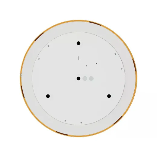 Ledeshi LED MODUDISC gold brushed, Mikroprisma, 17/22/30W, 3000/4000K, IP20, Ø450mm, DALI