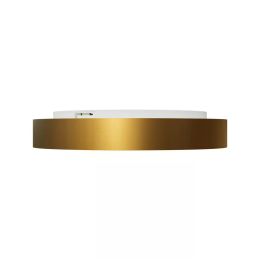 Ledeshi LED MODUDISC gold brushed, Mikroprisma, 17/22/30W, 3000/4000K, IP20, Ø450mm, DALI