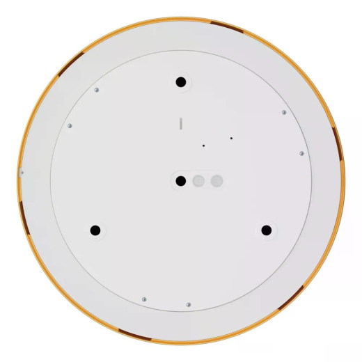 Ledeshi LED MODUDISC gold brushed, Mikroprisma, 55/75/90W, 3000/4000K, IP20, Ø900mm, DALI