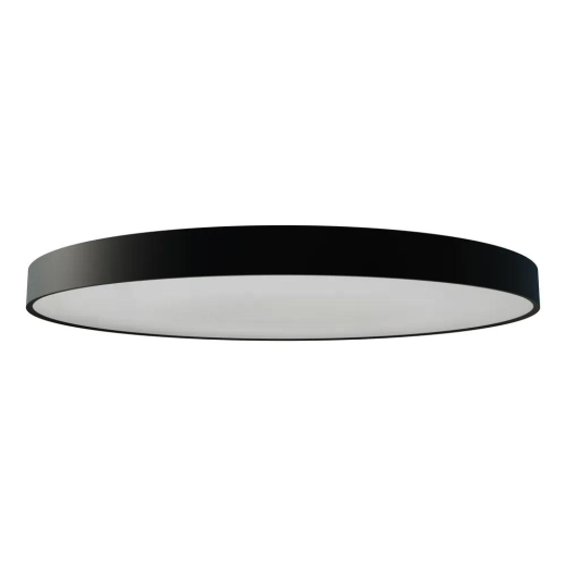 Ledeshi LED MODUDISC schwarz, Mikroprisma, 55/75/90W, 3000/4000K, IP20, Ø900mm, DALI