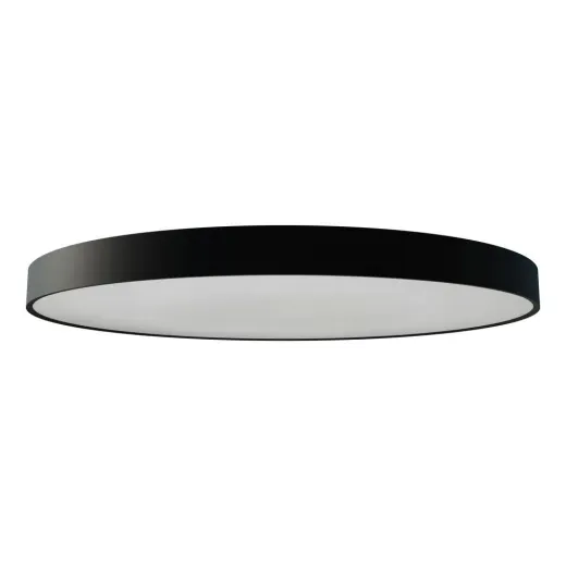 Ledeshi LED MODUDISC schwarz, Mikroprisma, 55/75/90W, 3000/4000K, IP20, Ø900mm, DALI