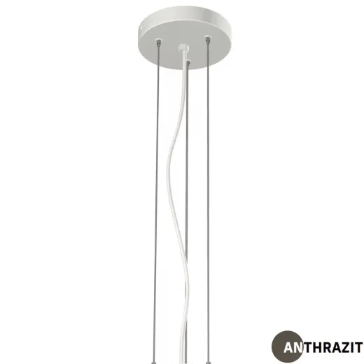 Pendel-Set zu SLICE III N Ø270+STRIPE 270 N, SHINE II+III Ø300 ws, sz, sil o. anthr, PhaseDim