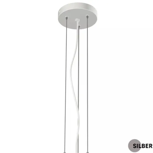 Pendel-Set zu SLICE III N Ø270+STRIPE 270 N, SHINE II+III Ø300 ws, sz, sil o. anthr, PhaseDim