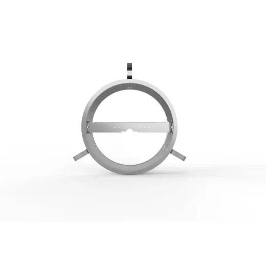 Einbaugehäuse zu SLICE CIRCLE N III ws, sil o. anthr, für Hohldecken