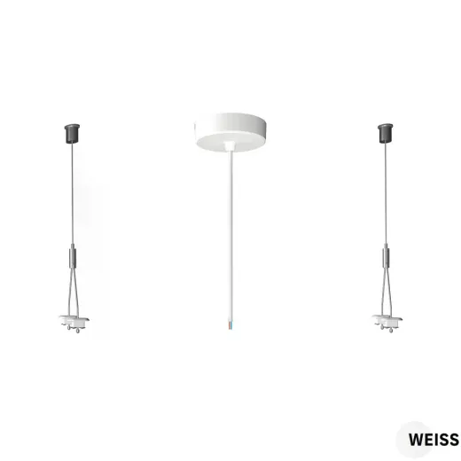 Pendel-Set zu SLICE Long weiss – PhaseDim