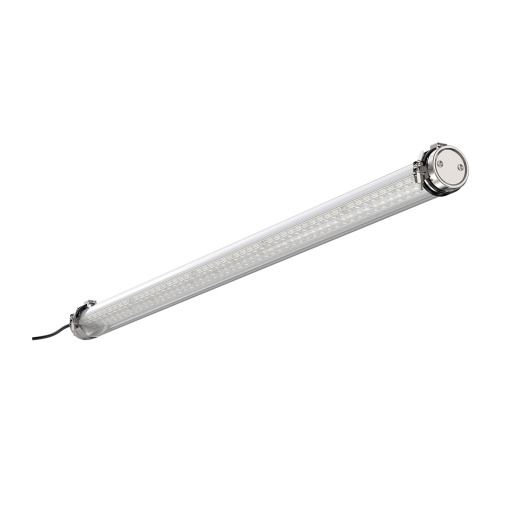 LED-Rohrleuchte TUBE-X 50W CRI90 145cm IP69 120° Opal 3h NOT, ohne Durchgangsverdrahtung DALI