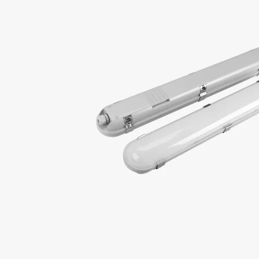 LED-Feuchtraumleuchte 36W, 4000K 1200x95x80mm IP65 mit Durchgangsverdrahtung