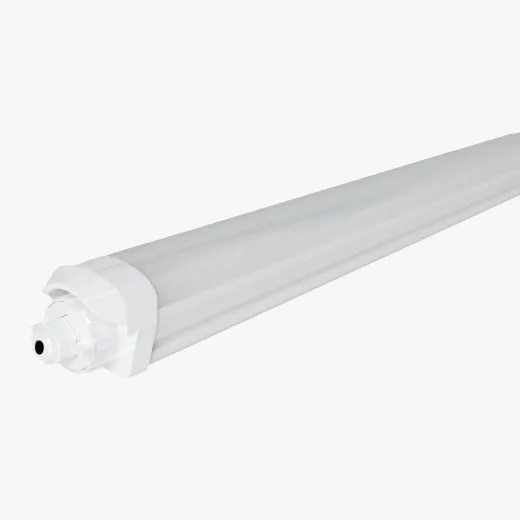 LED-Nassraumleuchte TRIO 120cm CRI80, 6100lm IK08, IP65 - mit Durchgangsverdrahtung