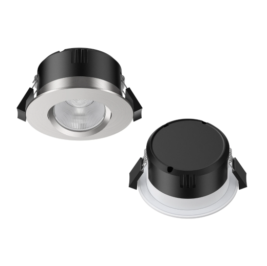 LED-Einbauspot 10W, 36°, (A:Ø100-Loch: Ø90), 1150lm, 3000K, CRI80, IP65, Ph.Dim ws
