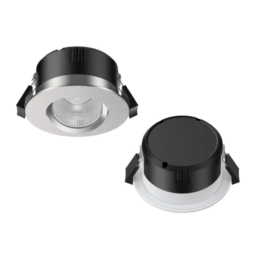 LED-Einbauspot 10W, 36°, 1150lm (A:Ø100mm - Loch: Ø90mm) CRI80 weiss IP65 Ph. dimmbar