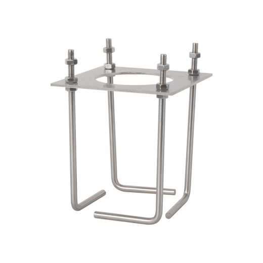 Bodenflansch zu Tom Square II/ Tom Concave Square II Pollerleuchte