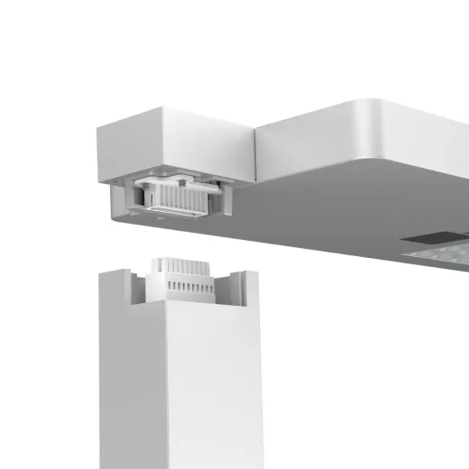 Bürostehleuchte FLEX LED 100W 30-5700K CRI80 CCT+TouchDIM/Tageslicht-/PIR-Sensor (weiss/schwarz/silber)