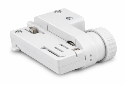 3-Phasen Universaladapter, schwarz/weiss/silber inkl. Zugentlast