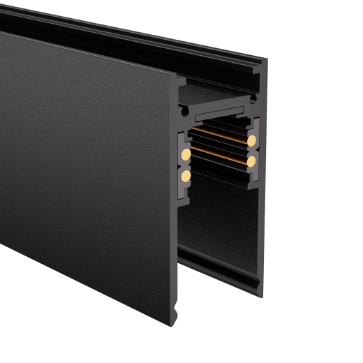 Aufbau-Magnetschiene T2 - 48V, 2m, weiss oder schwarz