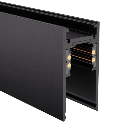 Aufbau-Magnetschiene T2 - 48V, 2m, weiss oder schwarz