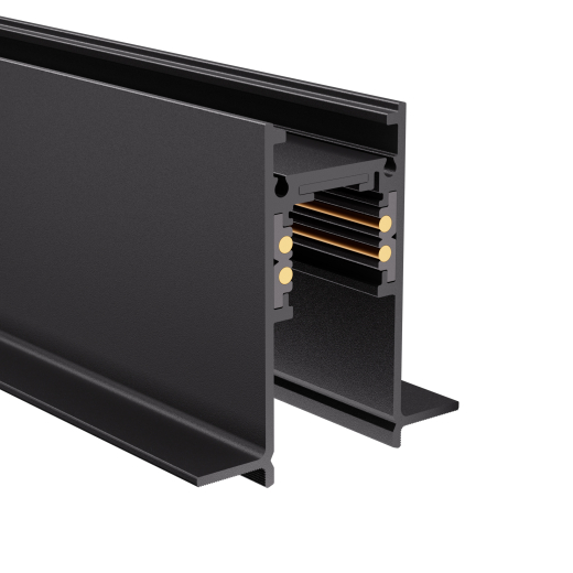 Aufbau-Magnetschiene T3 - 48V, 2m, weiss oder schwarz