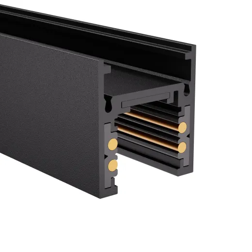 Aufbau-Magnetschiene T4 - 48V, 2m, weiss oder schwarz