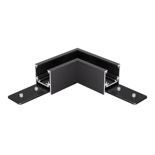 L-Verbinder 90° für Schienenprofil - T4 weiss oder schwarz