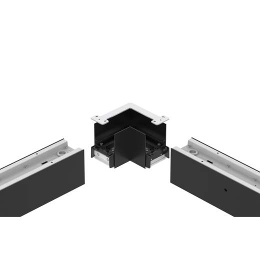 L-Verbinder zu SALT schwarz, IP20