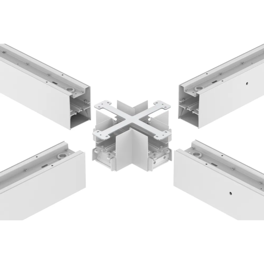 X-Verbinder zu SALT weiss, IP20