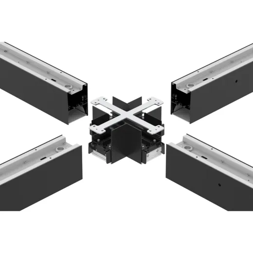 X-Verbinder zu SALT schwarz, IP20