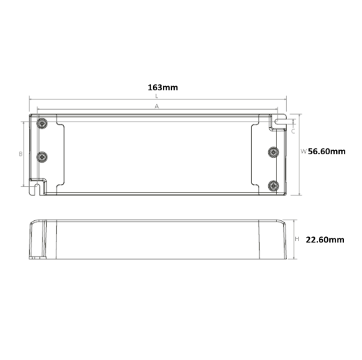 30W LED Treiber Konstantspannung Phasendimmbar 24V/1.25A