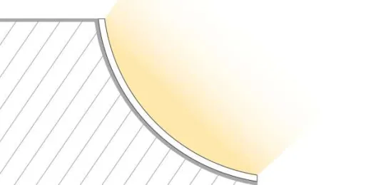 LED-Aluminiumprofil Genova Flex 18x6,7