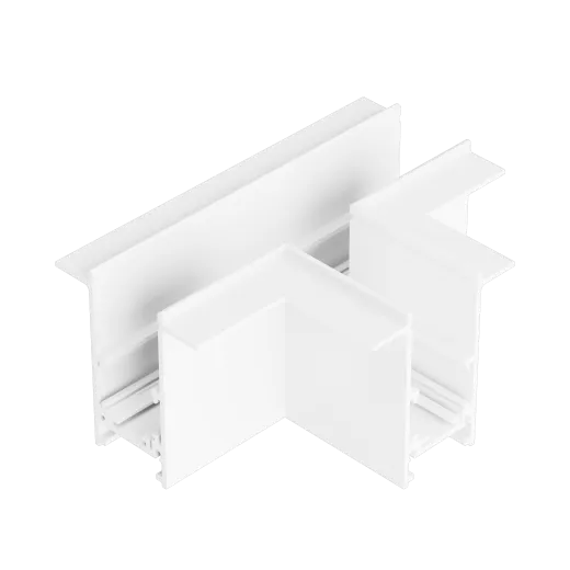 T-Verbinder für Schienenprofil - T3, nicht leitend, weiss oder schwarz