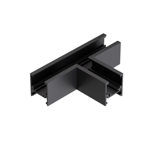 T-Verbinder für Schienenprofil - T4, nicht leitend, weiss oder schwarz