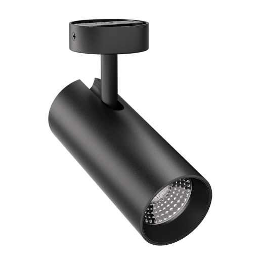 3-Ph Strahler VIBE 20W Fixoptik, 15°/24°/36°/60°, CRI97, 2000lm, PhasenDIM, Baldachin Aufbau sz