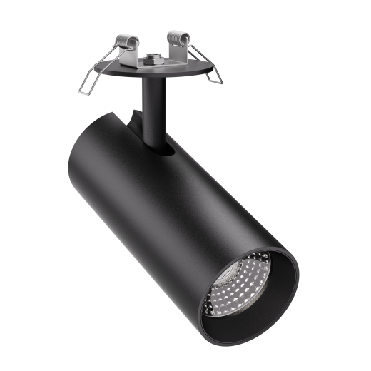 3-Ph Strahler VIBE 20W Fixoptik, 15°/24°/36°/60°, CRI97, 2000lm, PhasenDIM, Baldachin Einbau sz