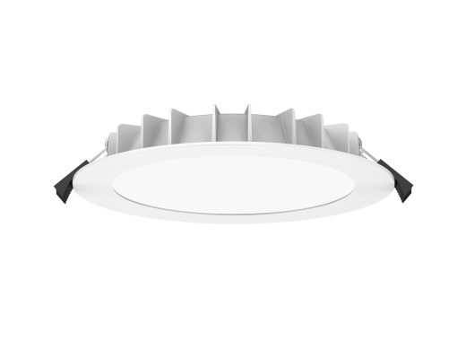 LED Deckenstrahler 13W, 100°, (A:Ø110-Loch: Ø90-95), H=30mm, 1100lm, CRI80, IP54, Ph.-Dim ws